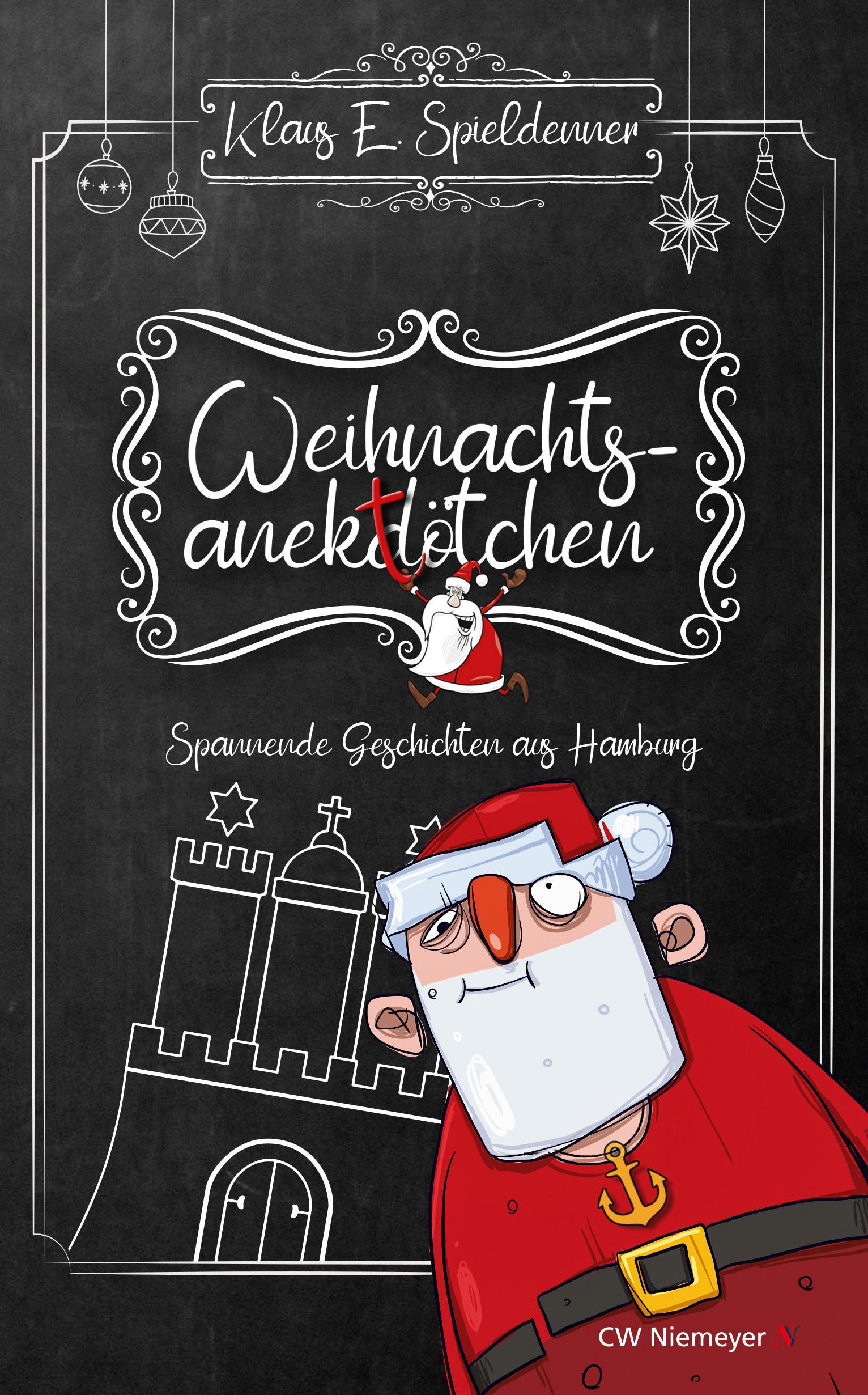 Vorderes Coverbild Weihnachtsanektötchen - Spannende Geschichten aus Hamburg