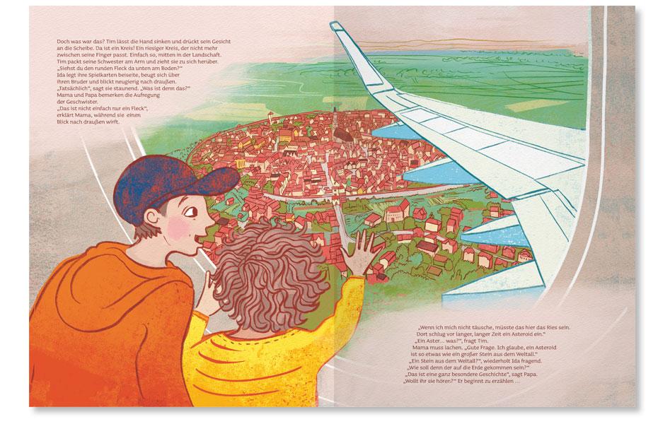 Beispielinhalt (Bild) Der Knall aus dem All