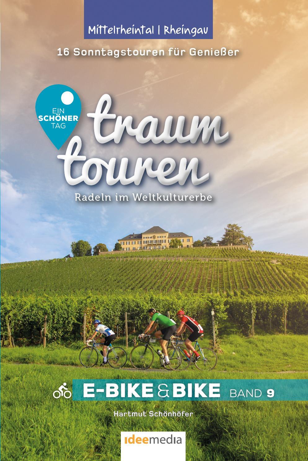 Vorderes Coverbild Traumtouren E-Bike und Bike Band 9 - Mittelrheintal