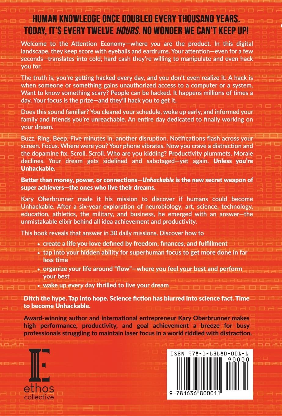 Rückseitencover Unhackable