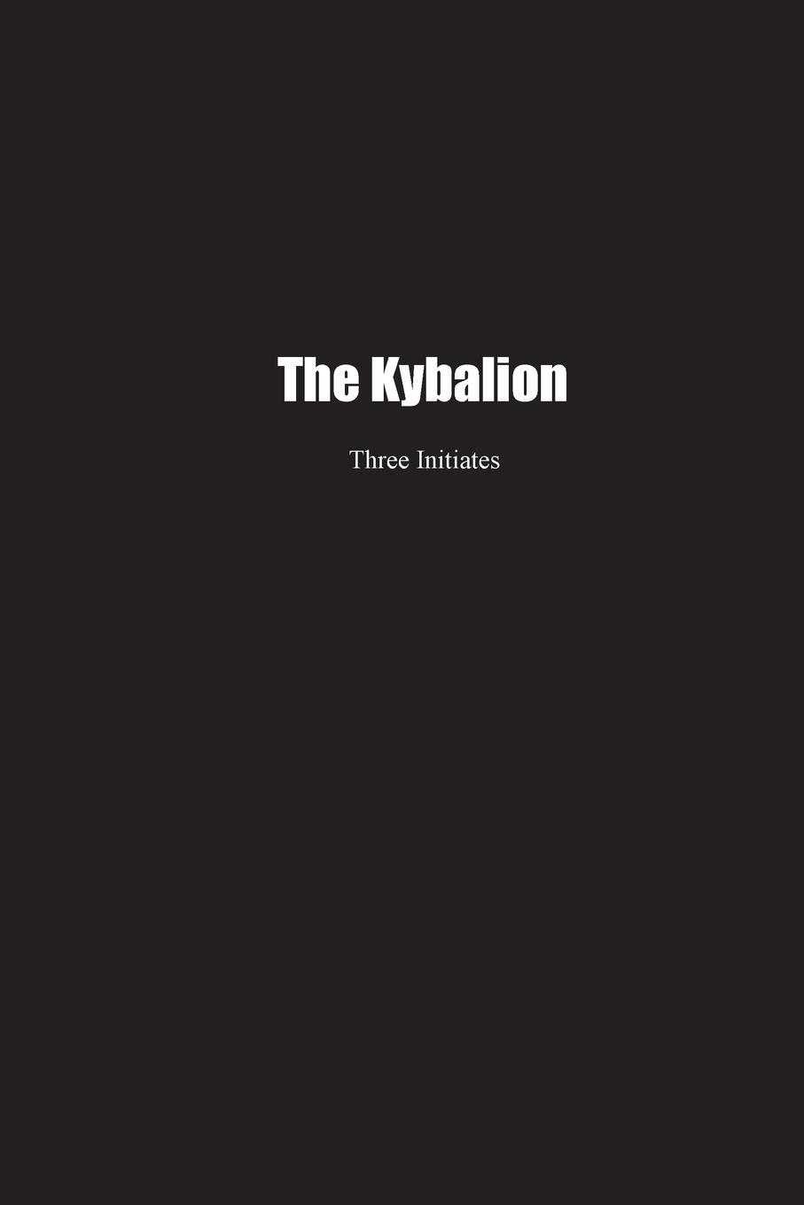 Vorderes Coverbild The Kybalion