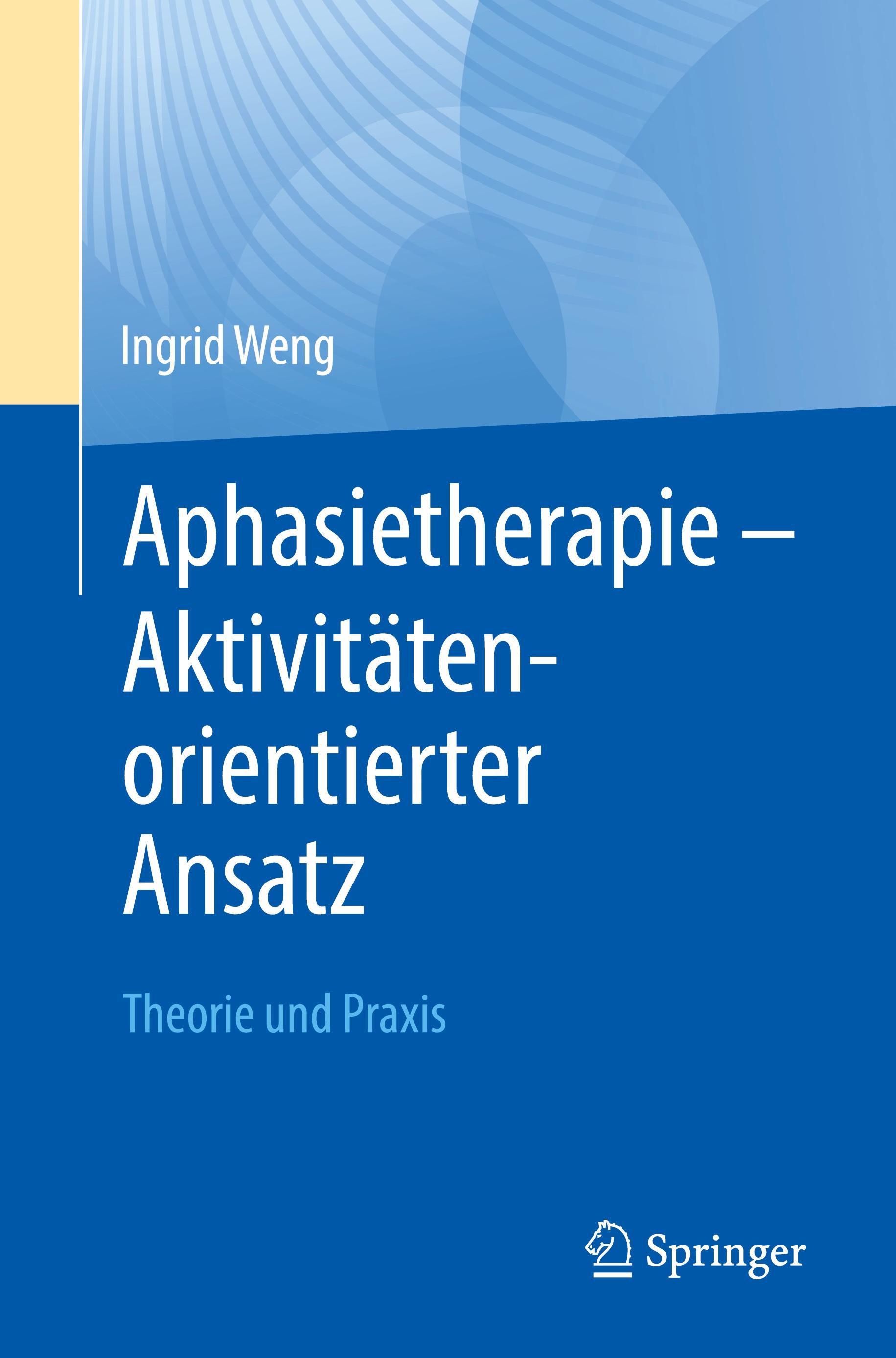 Vorderes Coverbild Aphasietherapie - Aktivitätenorientierter Ansatz