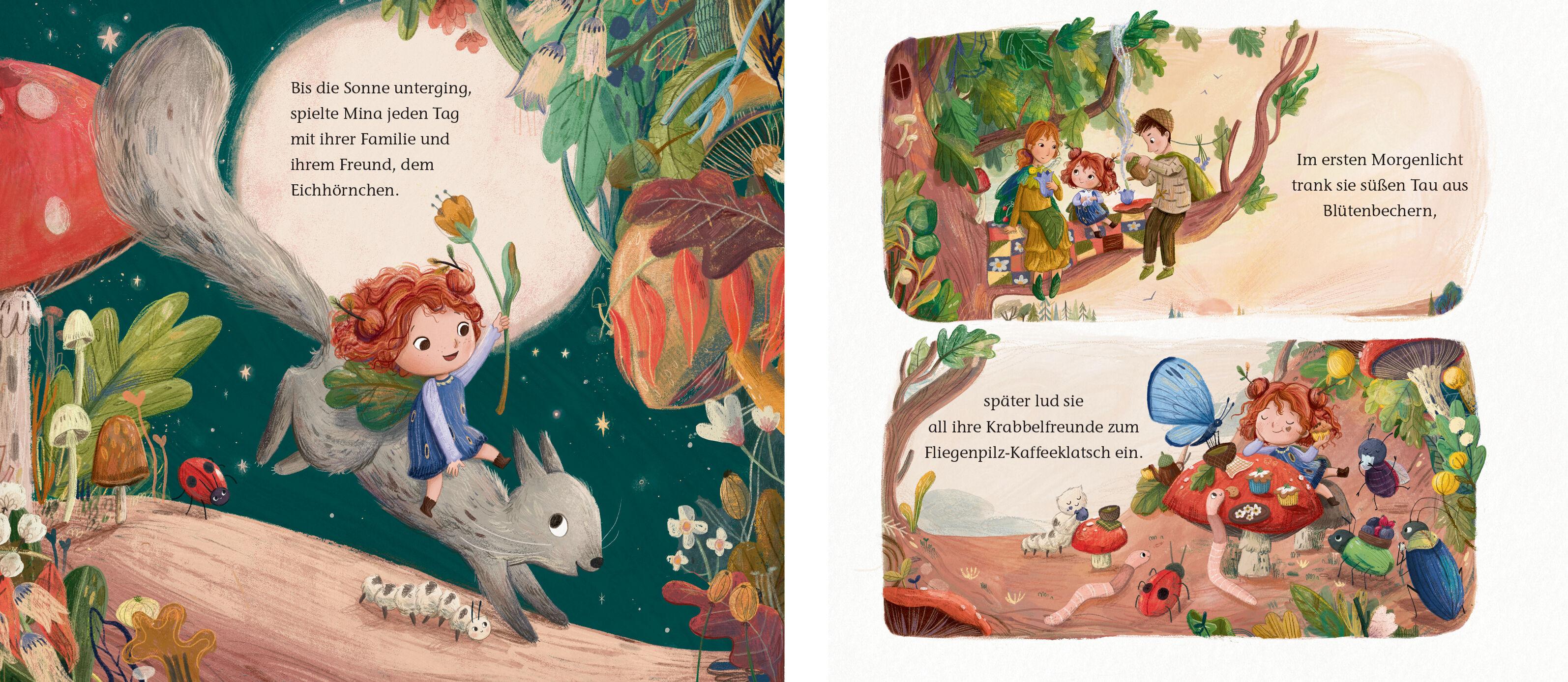 Beispielinhalt (Bild) Mina und der Trau-dich-Zauber