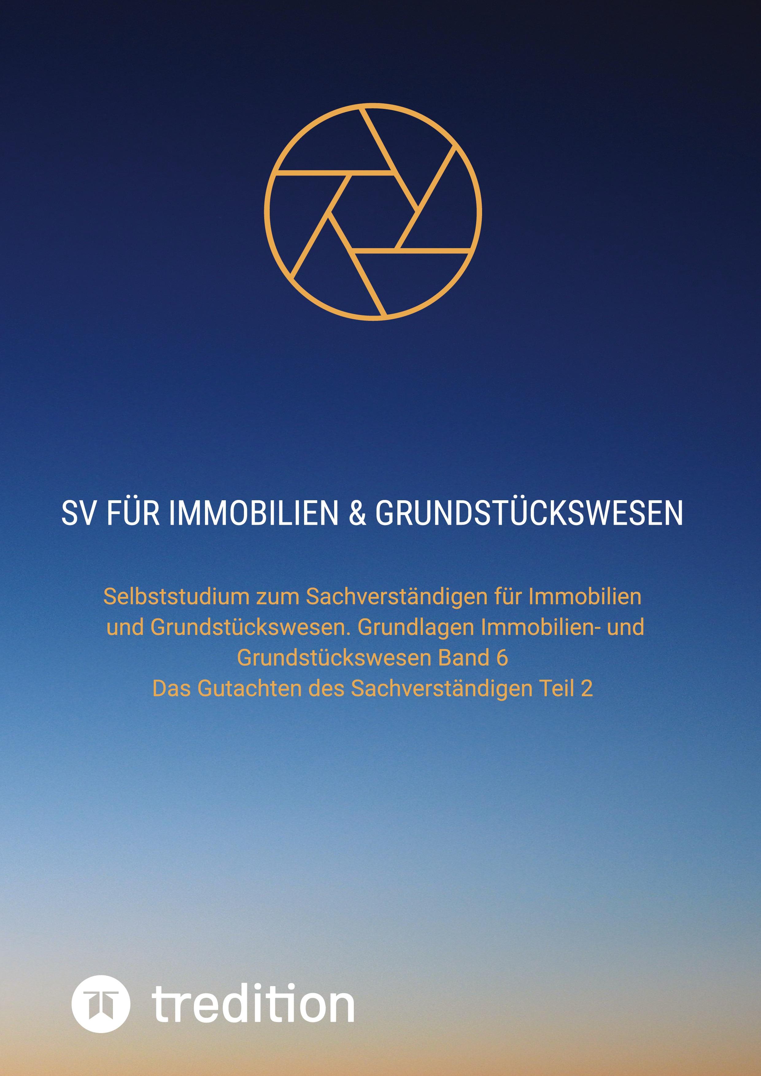Vorderes Coverbild SV für Immobilien & Grundstückswesen