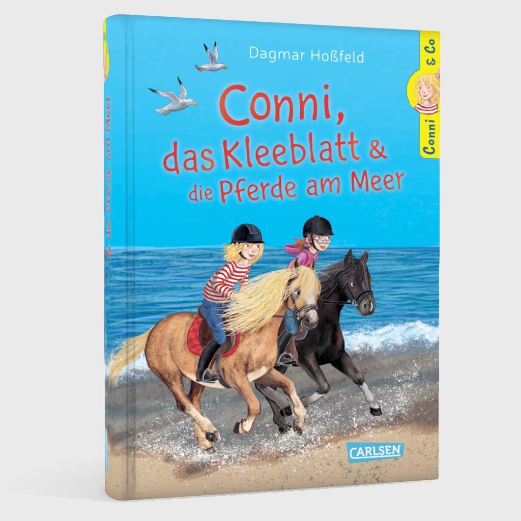 Beispielinhalt (Bild) Conni & Co 11: Conni, das Kleeblatt und die Pferde am Meer