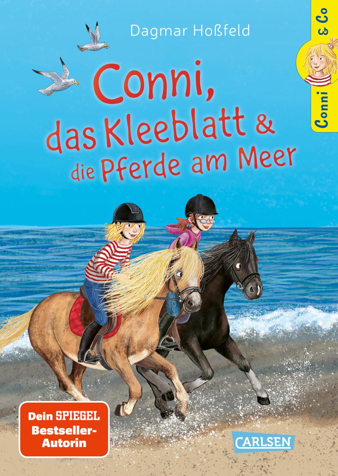 Vorderes Coverbild Conni & Co 11: Conni, das Kleeblatt und die Pferde am Meer