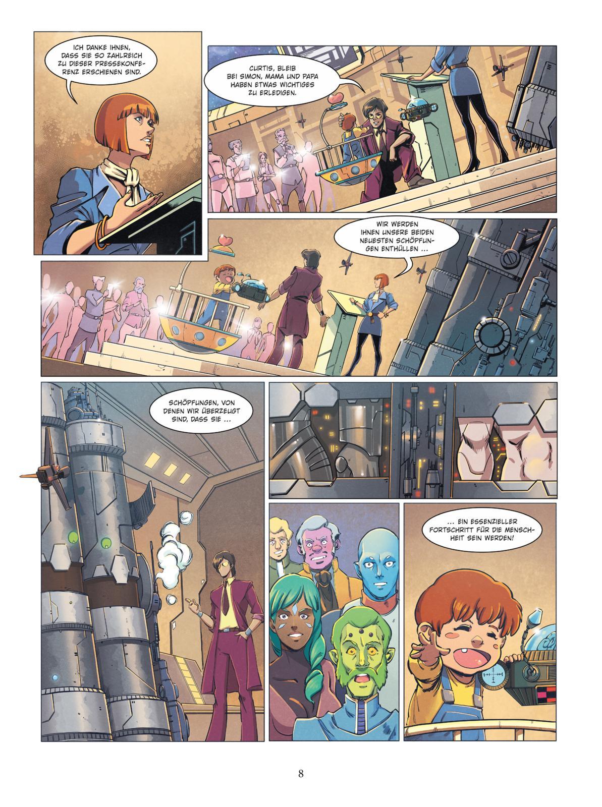 Beispielinhalt (Bild) Captain Future