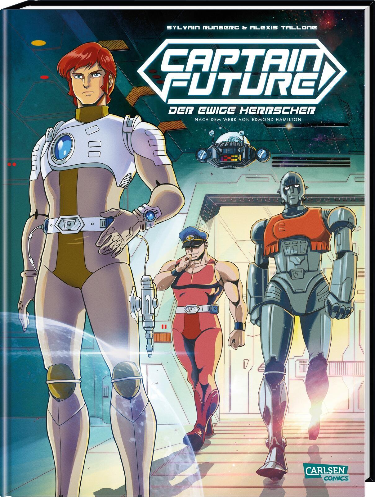 Vorderes Coverbild Captain Future