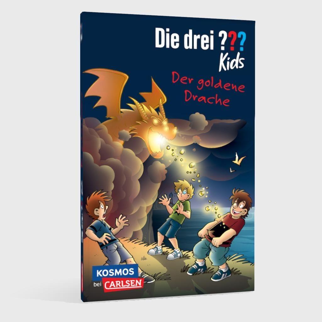 Beispielinhalt (Bild) Die drei ??? Kids: Der goldene Drache