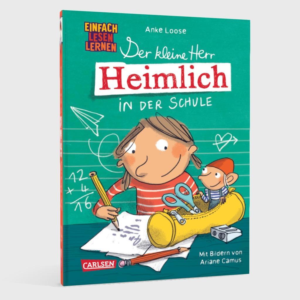 Beispielinhalt (Bild) Der kleine Herr Heimlich in der Schule