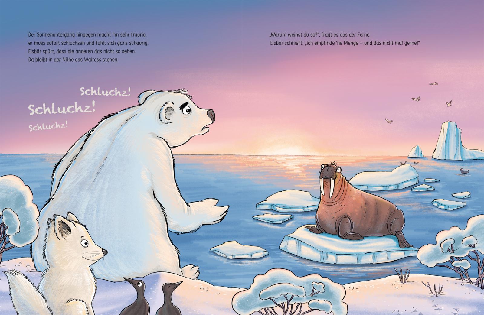 Beispielinhalt (Bild) Eisbär fühlt manchmal mehr