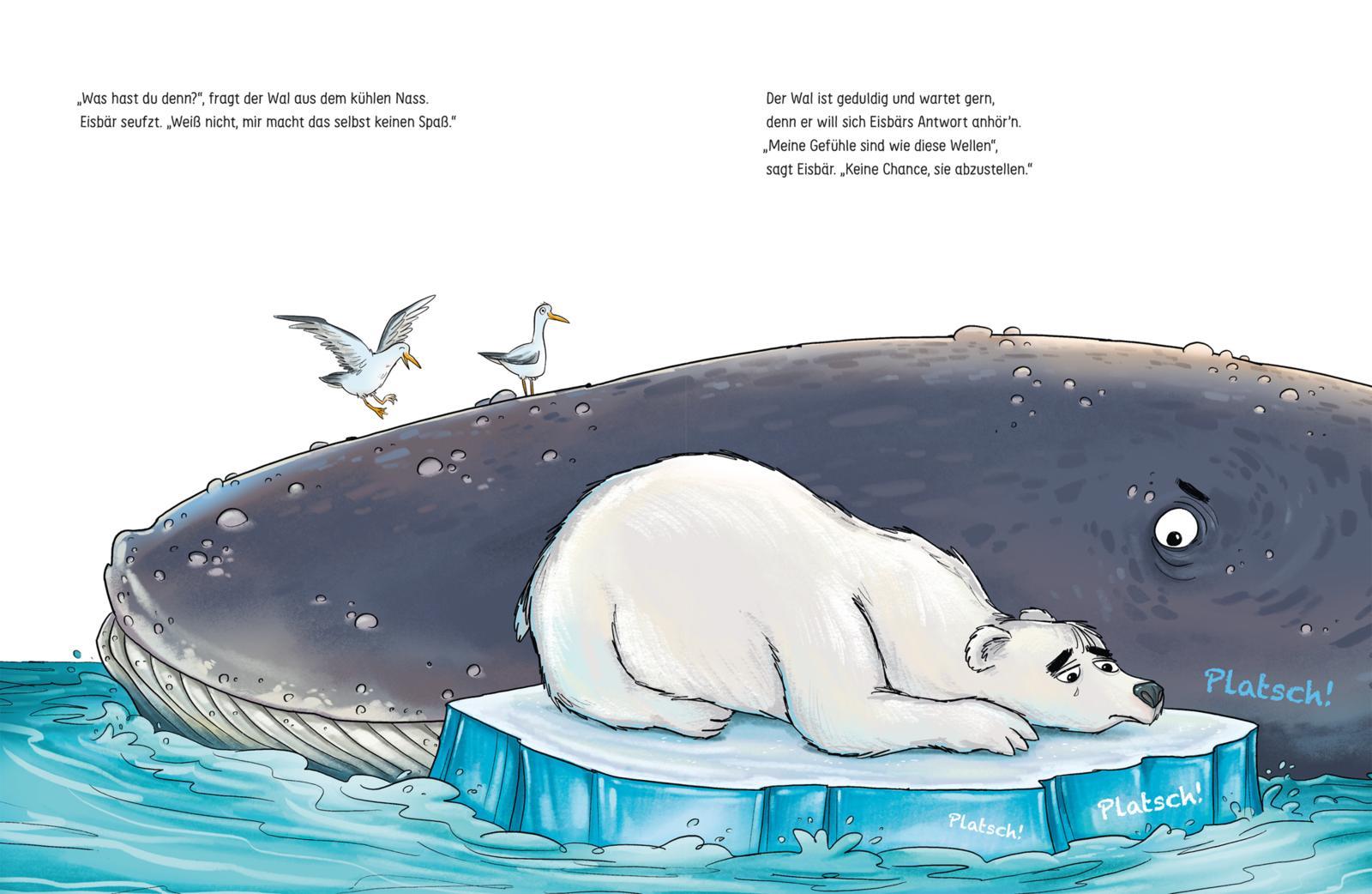 Beispielinhalt (Bild) Eisbär fühlt manchmal mehr