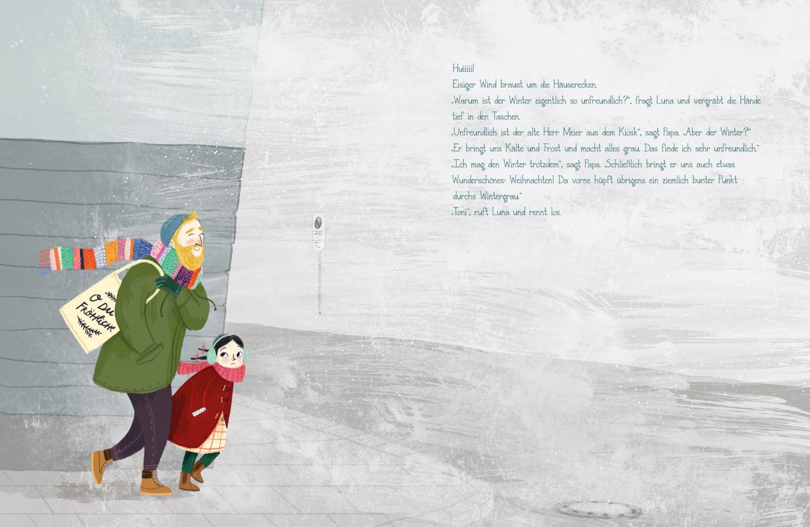 Beispielinhalt (Bild) Lunas Weihnachtszauber