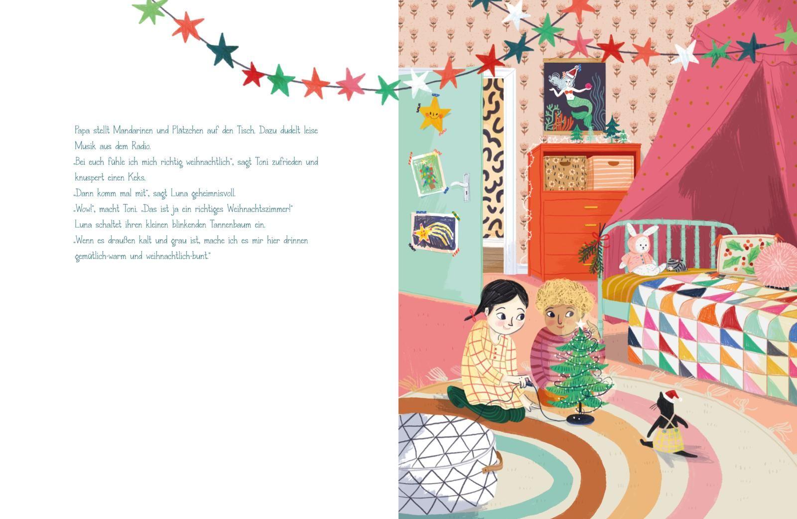 Beispielinhalt (Bild) Lunas Weihnachtszauber