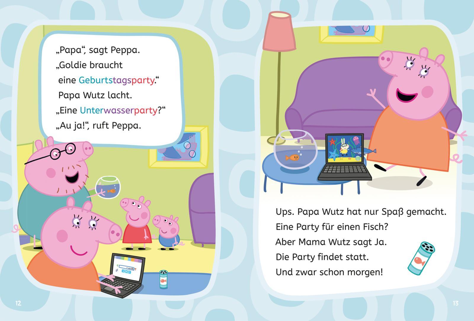 Beispielinhalt (Bild) Peppa Wutz: Party-Geschichten mit Peppa Pig