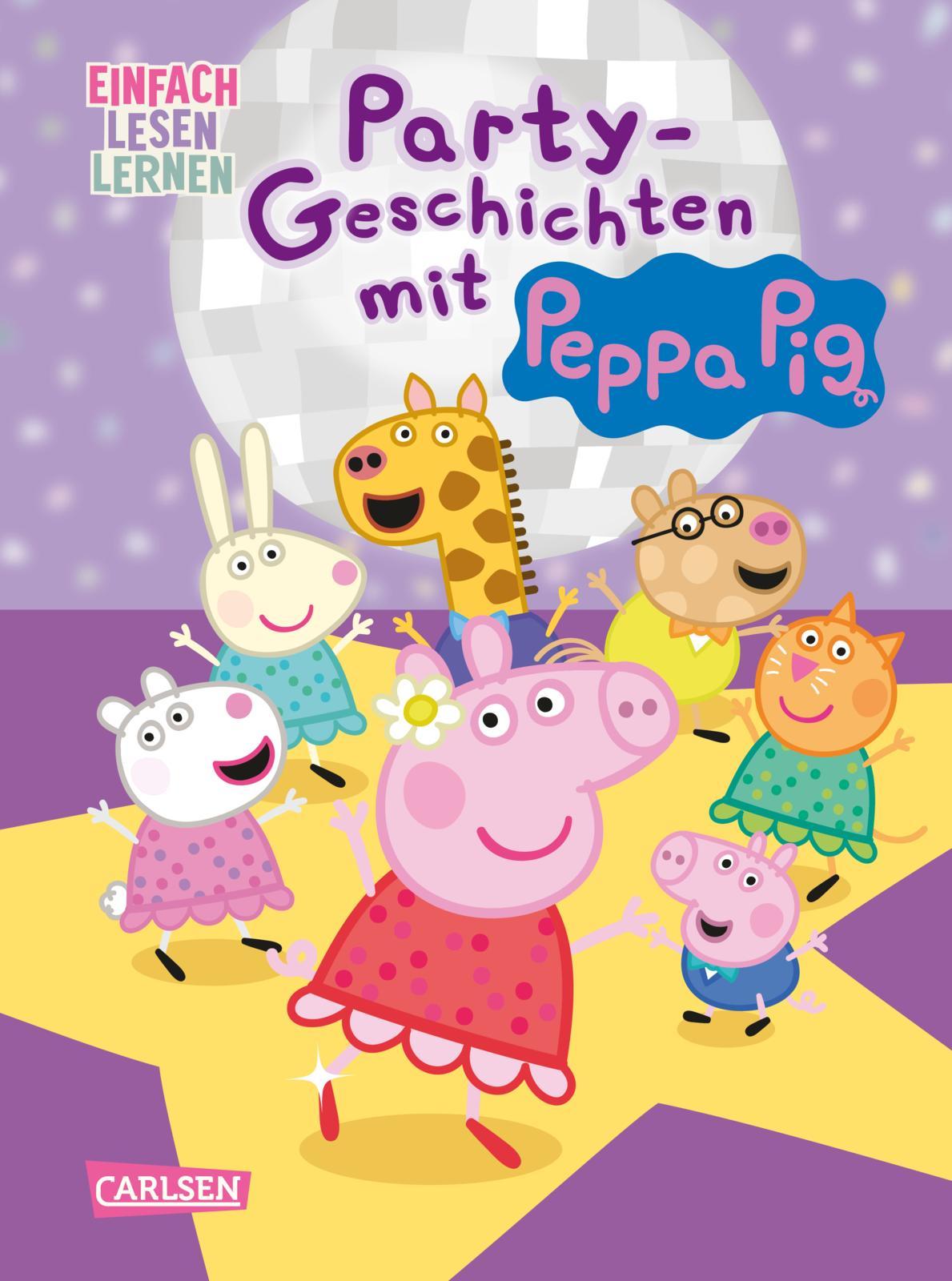 Vorderes Coverbild Peppa Wutz: Party-Geschichten mit Peppa Pig