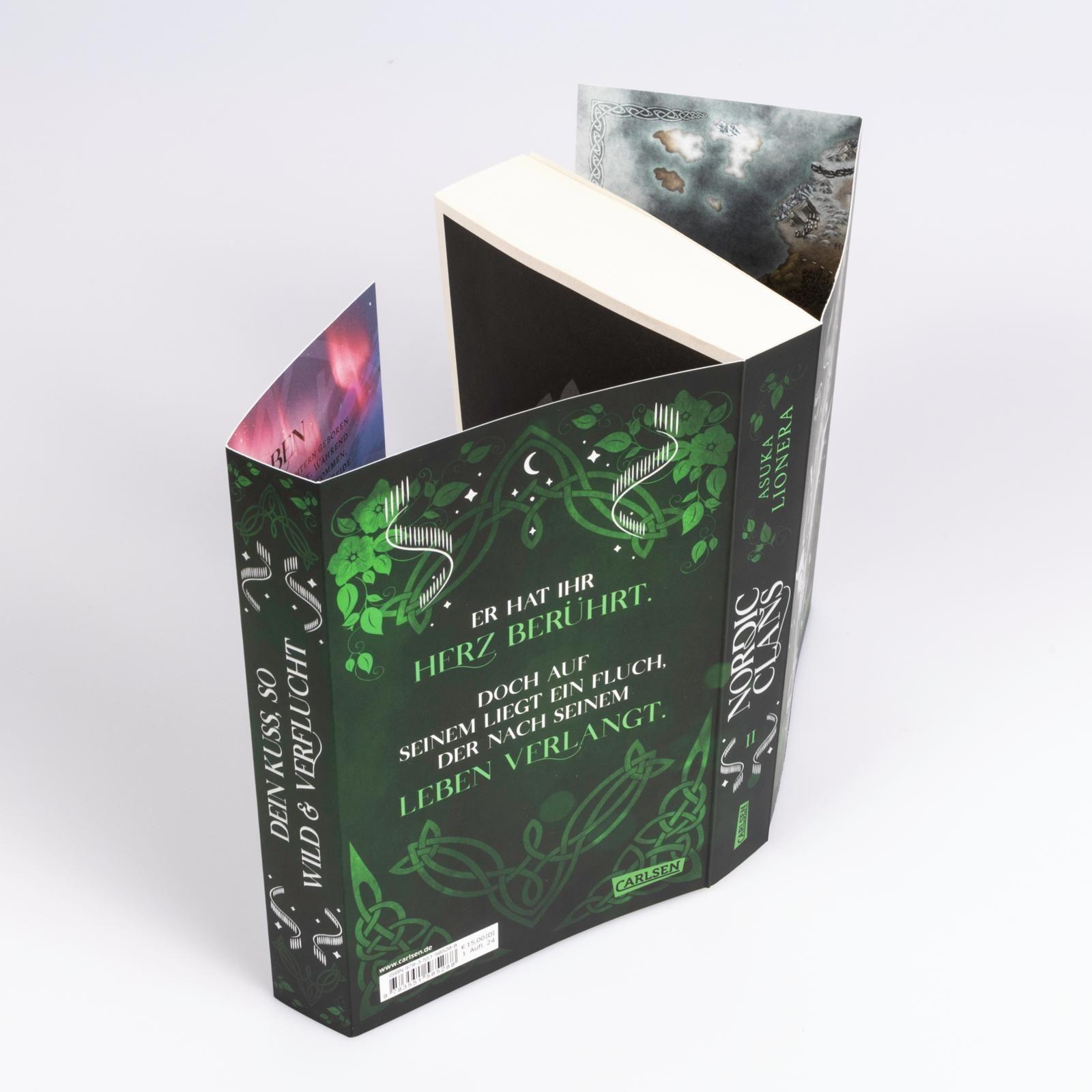 Beispielinhalt (Bild) Nordic Clans 2: Dein Kuss, so wild und verflucht