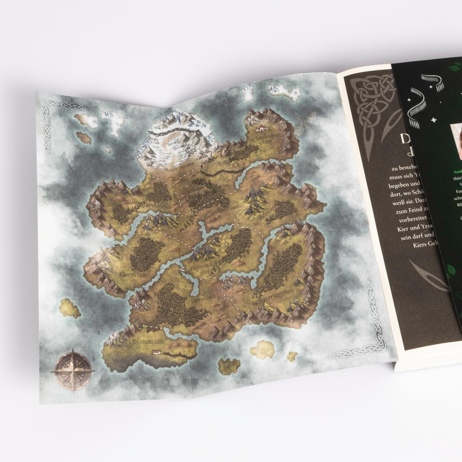 Beispielinhalt (Bild) Nordic Clans 2: Dein Kuss, so wild und verflucht