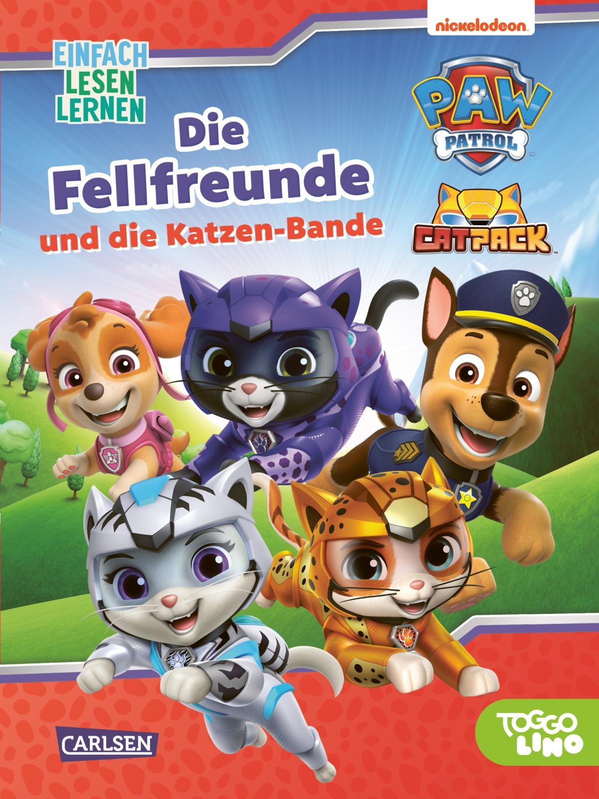 Vorderes Coverbild PAW Patrol Erstlesebuch: Die Fellfreunde und die Katzen-Bande