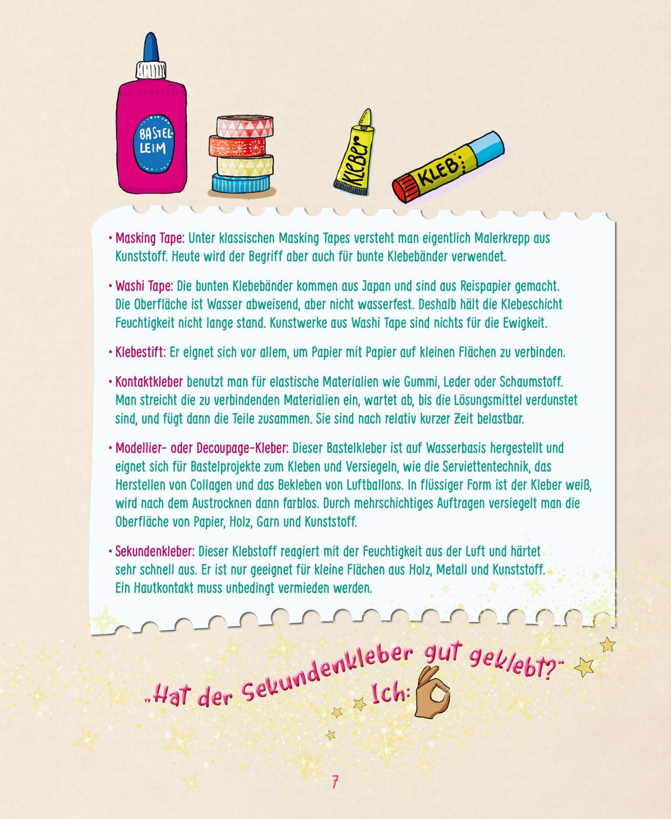 Beispielinhalt (Bild) #buch4you: Dein Mädchenbuch: Kreativ durch's ganze Jahr