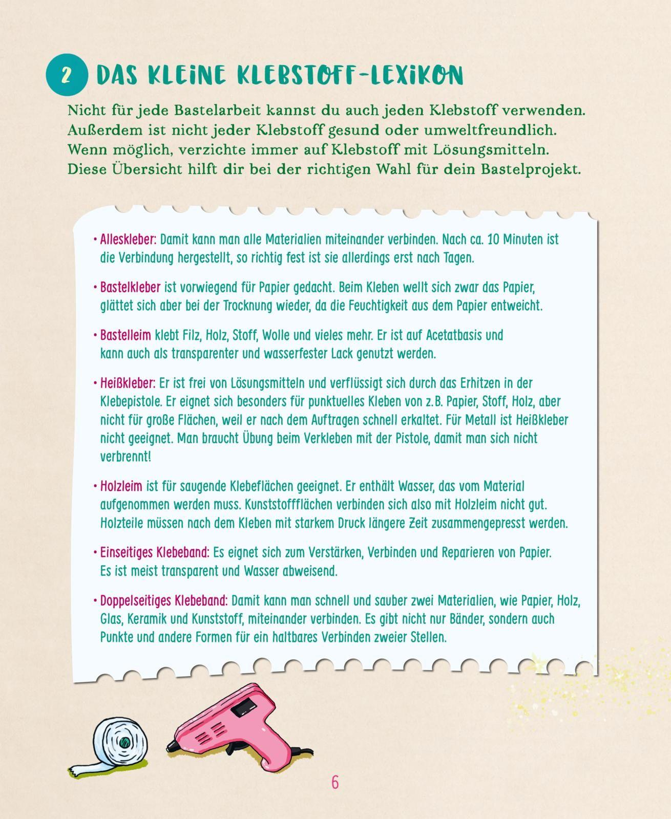 Beispielinhalt (Bild) #buch4you: Dein Mädchenbuch: Kreativ durch's ganze Jahr