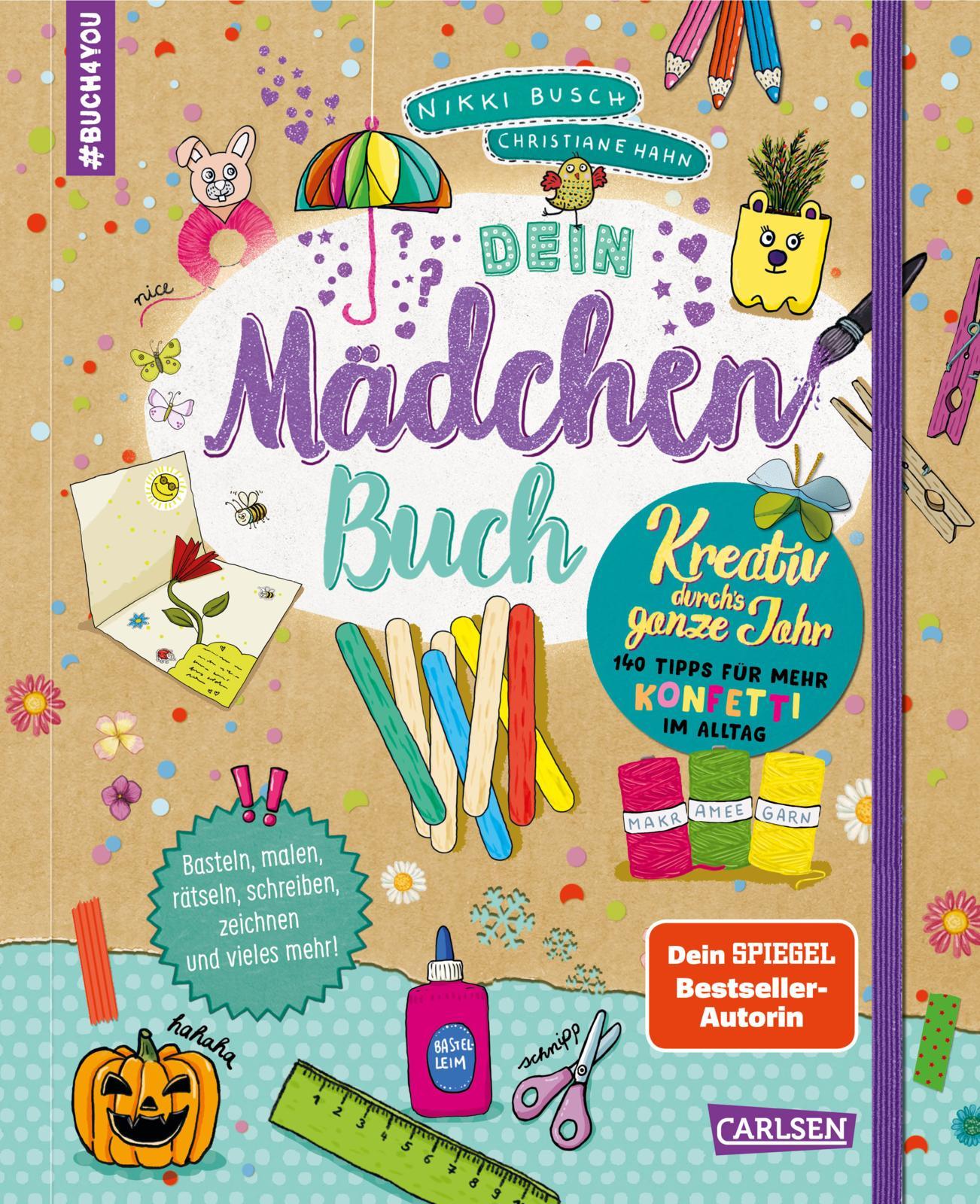 Vorderes Coverbild #buch4you: Dein Mädchenbuch: Kreativ durch's ganze Jahr
