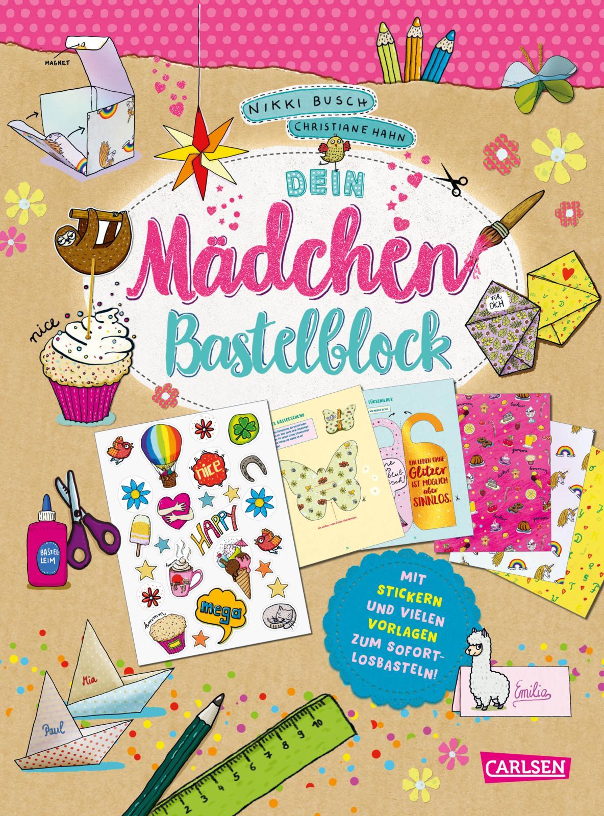Vorderes Coverbild Dein Mädchen-Bastelblock