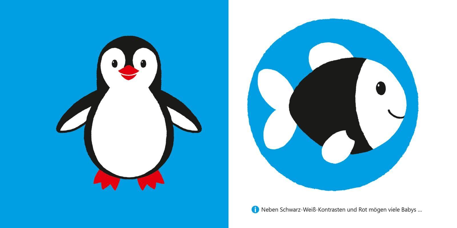 Beispielinhalt (Bild) Baby Pixi (unkaputtbar) 157: Mein erstes Kontrastbuch ab 6 Monaten