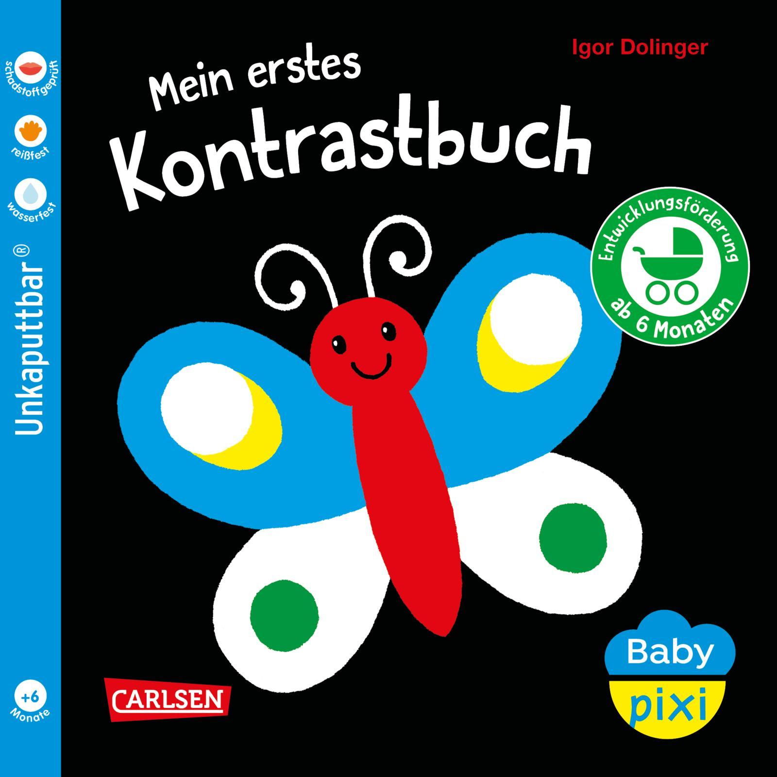 Vorderes Coverbild Baby Pixi (unkaputtbar) 157: Mein erstes Kontrastbuch ab 6 Monaten