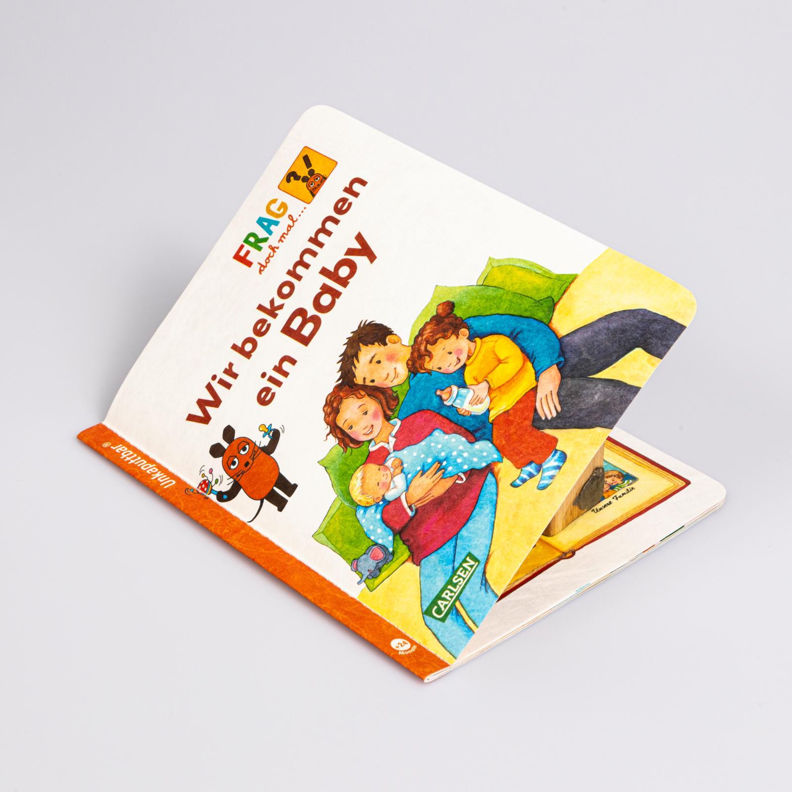 Beispielinhalt (Bild) Unkaputtbar: Frag doch mal die Maus: Wir bekommen ein Baby