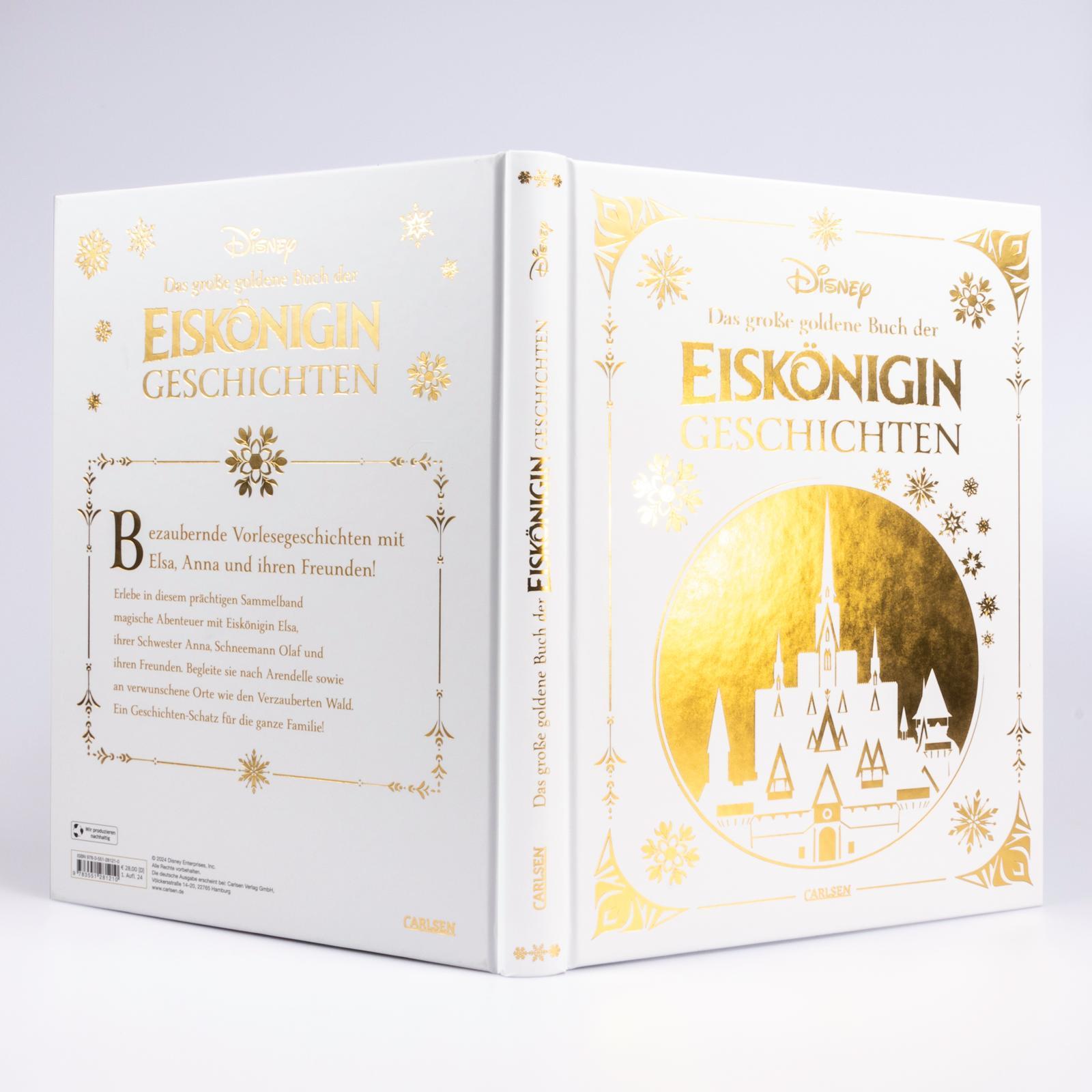 Beispielinhalt (Bild) Disney: Das große goldene Buch der Eiskönigin-Geschichten
