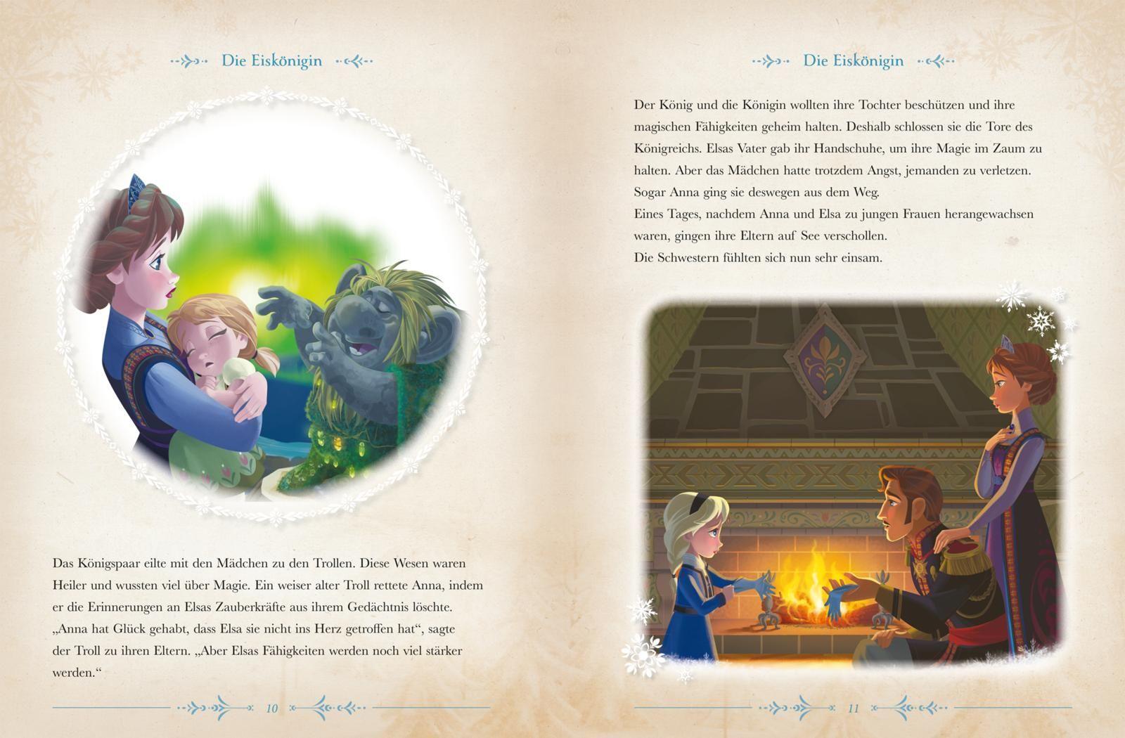 Beispielinhalt (Bild) Disney: Das große goldene Buch der Eiskönigin-Geschichten