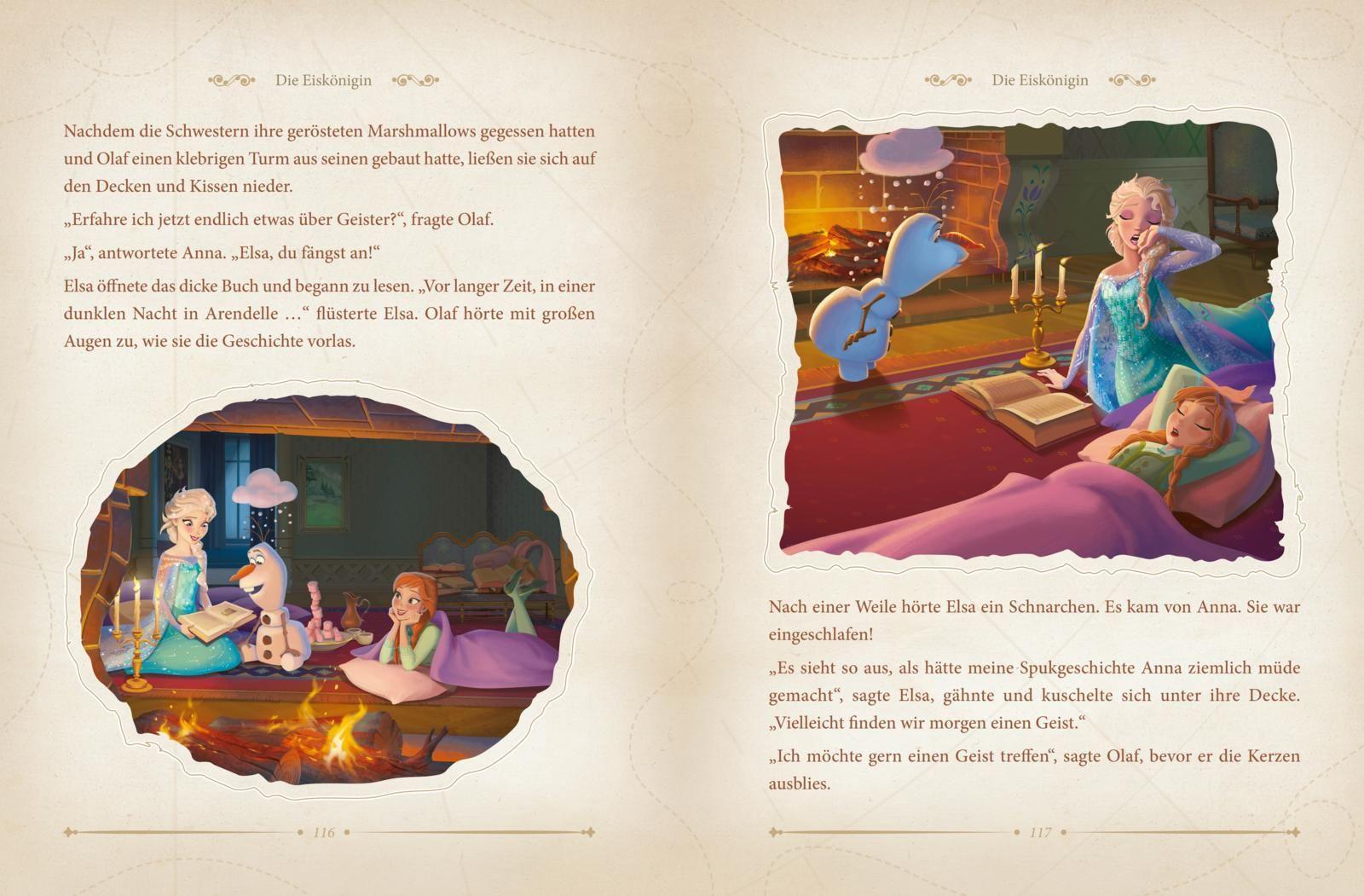 Beispielinhalt (Bild) Disney: Das große goldene Buch der Eiskönigin-Geschichten
