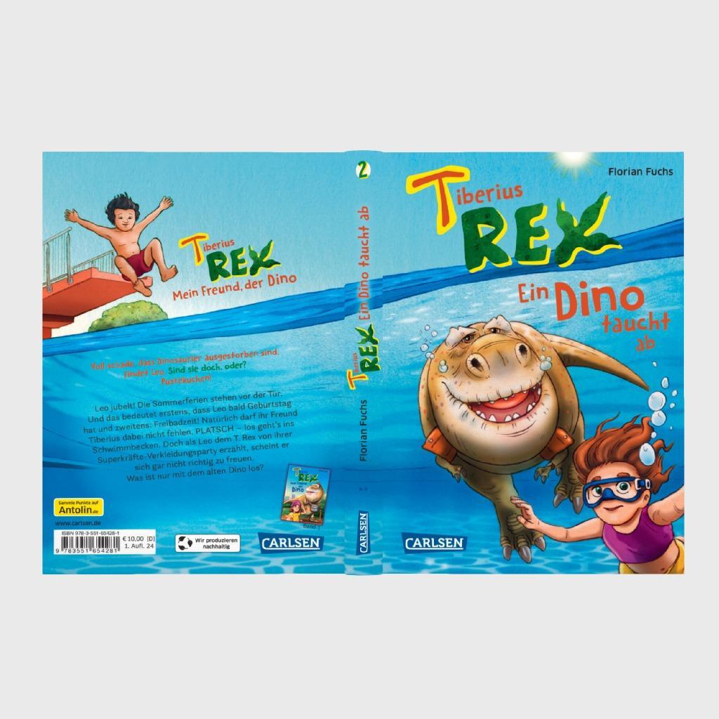 Beispielinhalt (Bild) Tiberius Rex 2: Ein Dino taucht ab
