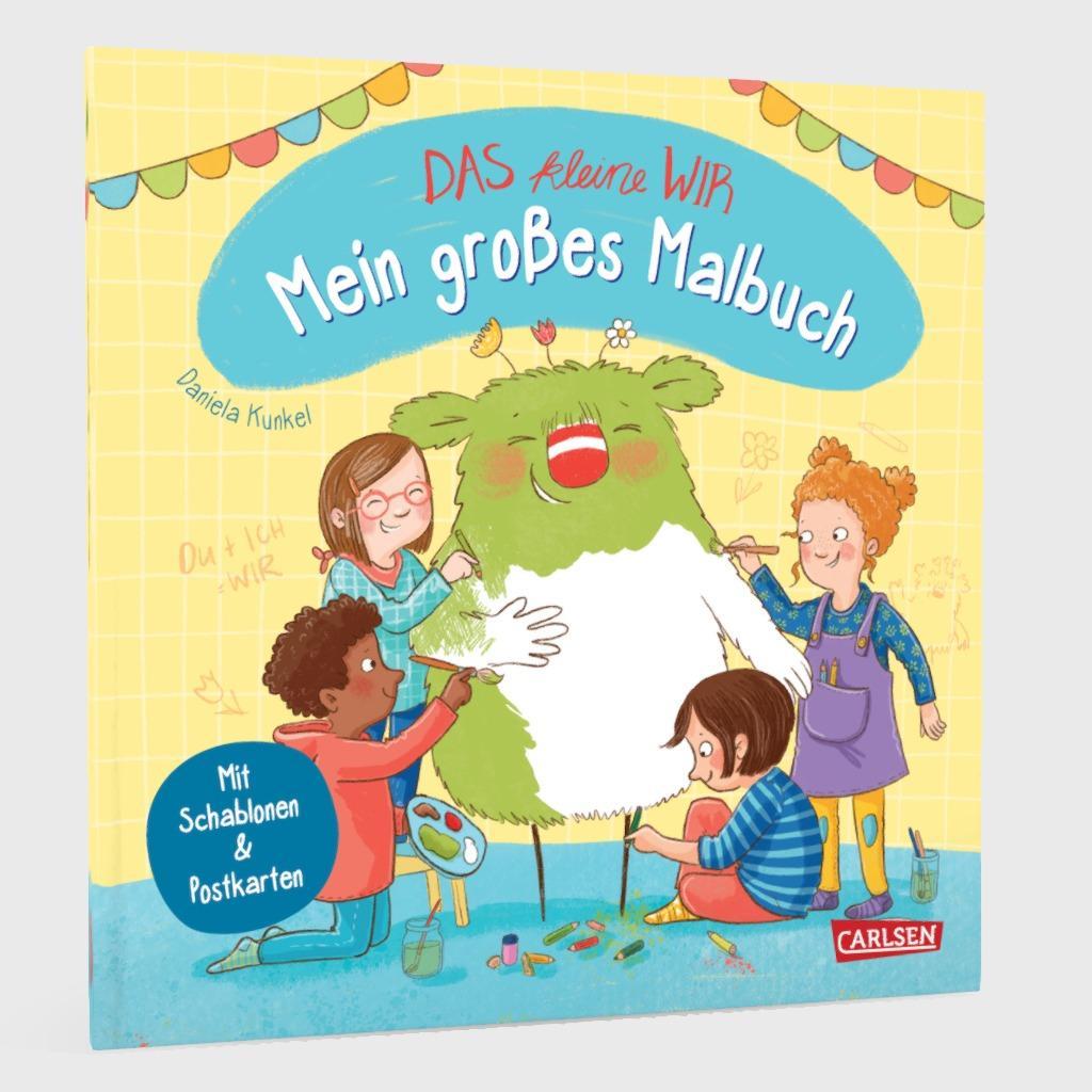 Beispielinhalt (Bild) Das kleine WIR: Mein großes Malbuch