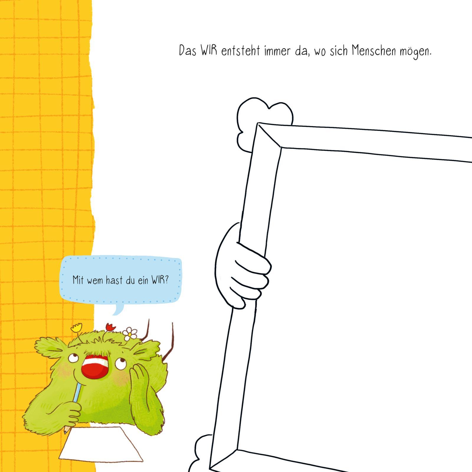 Beispielinhalt (Bild) Das kleine WIR: Mein großes Malbuch