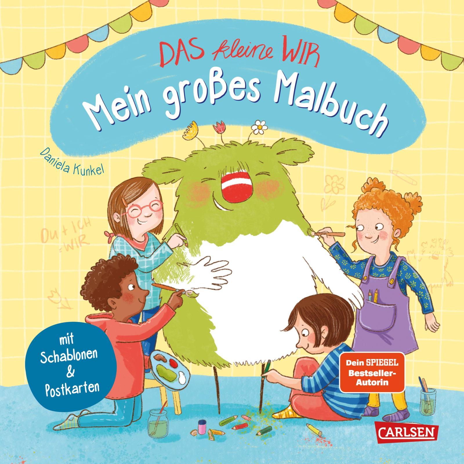 Vorderes Coverbild Das kleine WIR: Mein großes Malbuch