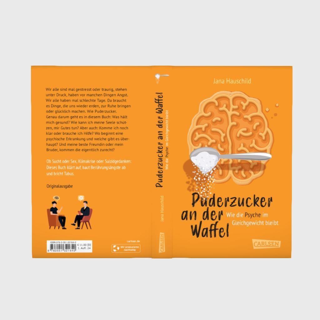 Beispielinhalt (Bild) Puderzucker an der Waffel - Wie die Psyche im Gleichgewicht bleibt