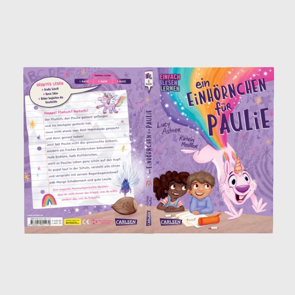 Beispielinhalt (Bild) Ein Einhörnchen für Paulie
