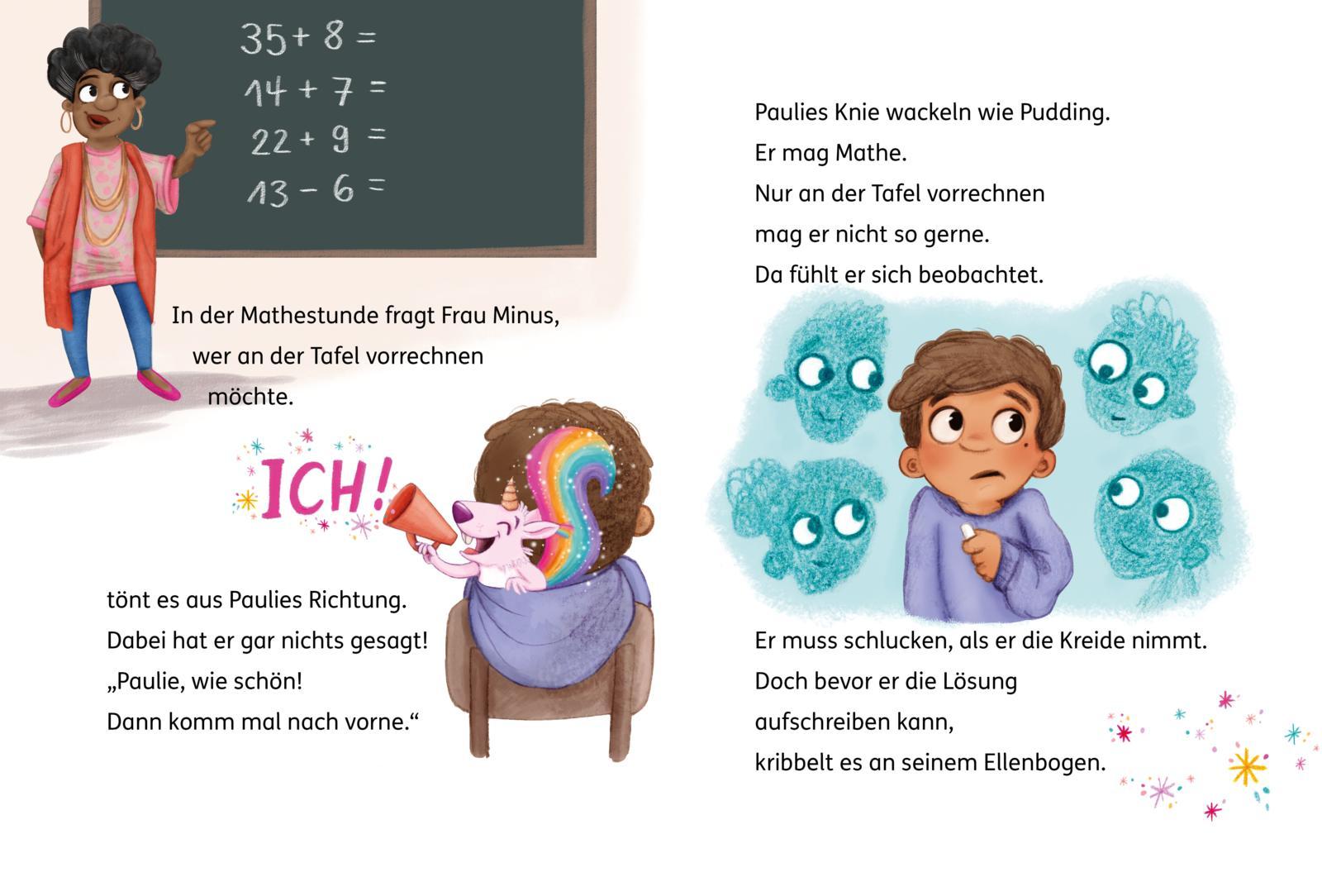 Beispielinhalt (Bild) Ein Einhörnchen für Paulie