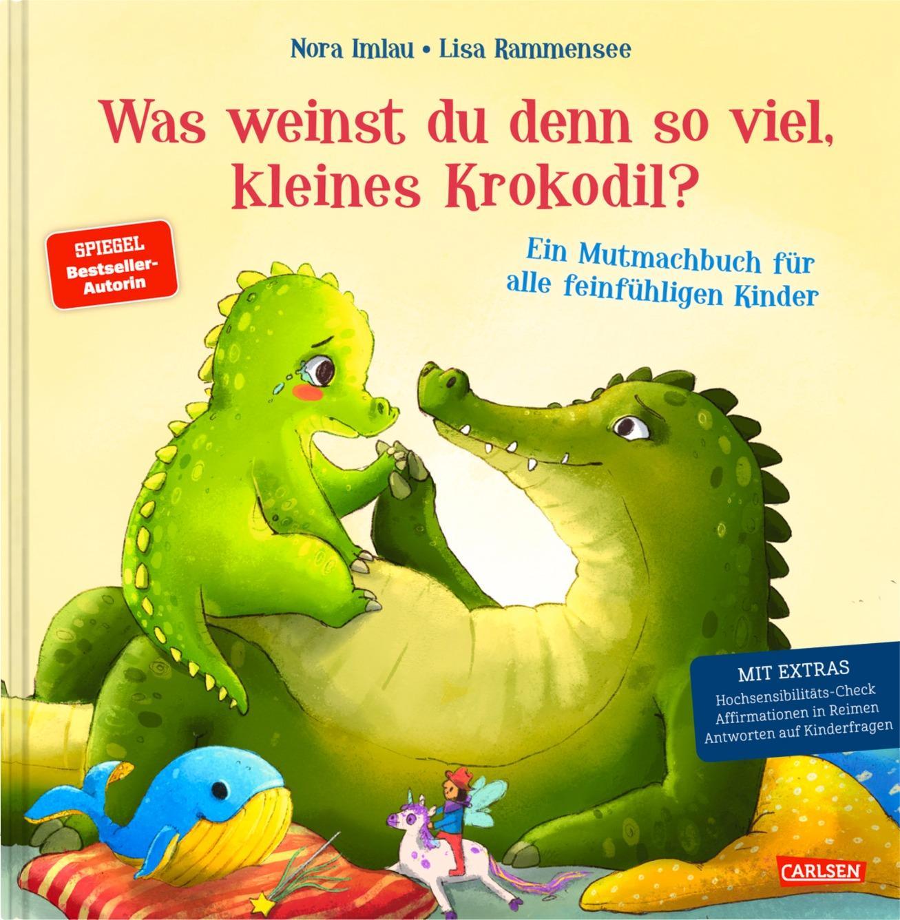 Vorderes Coverbild Was weinst du denn so viel, kleines Krokodil?