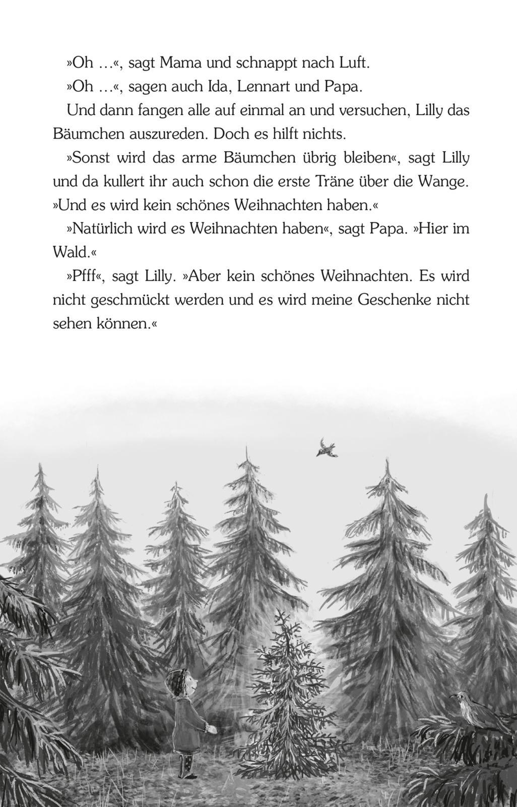 Beispielinhalt (Bild) Advent im Holunderweg - 24 neue Geschichten bis zum Weihnachtsfest