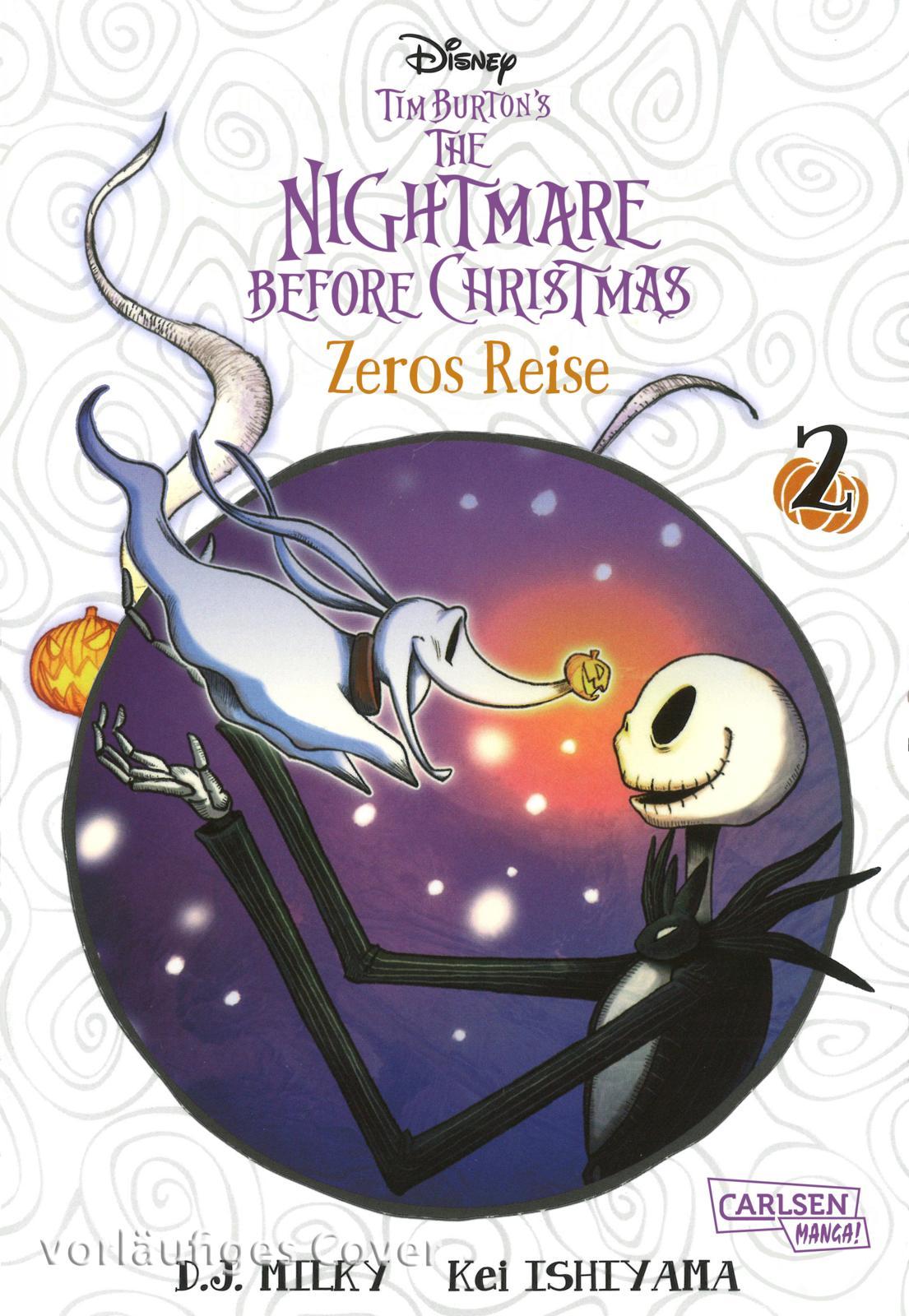 Vorderes Coverbild Tim Burton's The Nightmare Before Christmas: Zeros Reise 2