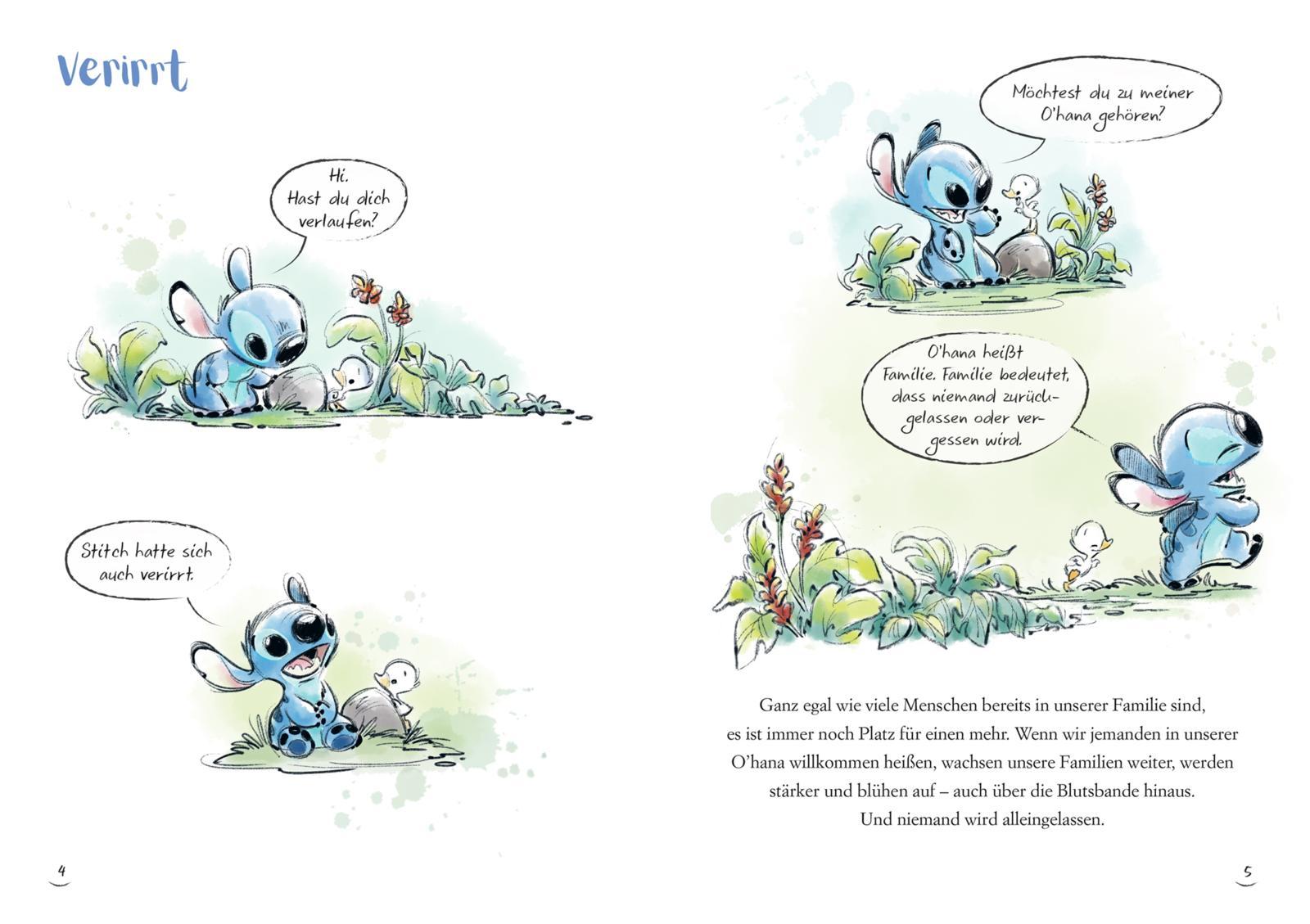 Beispielinhalt (Bild) Lilo & Stitch: O'hana heißt Familie