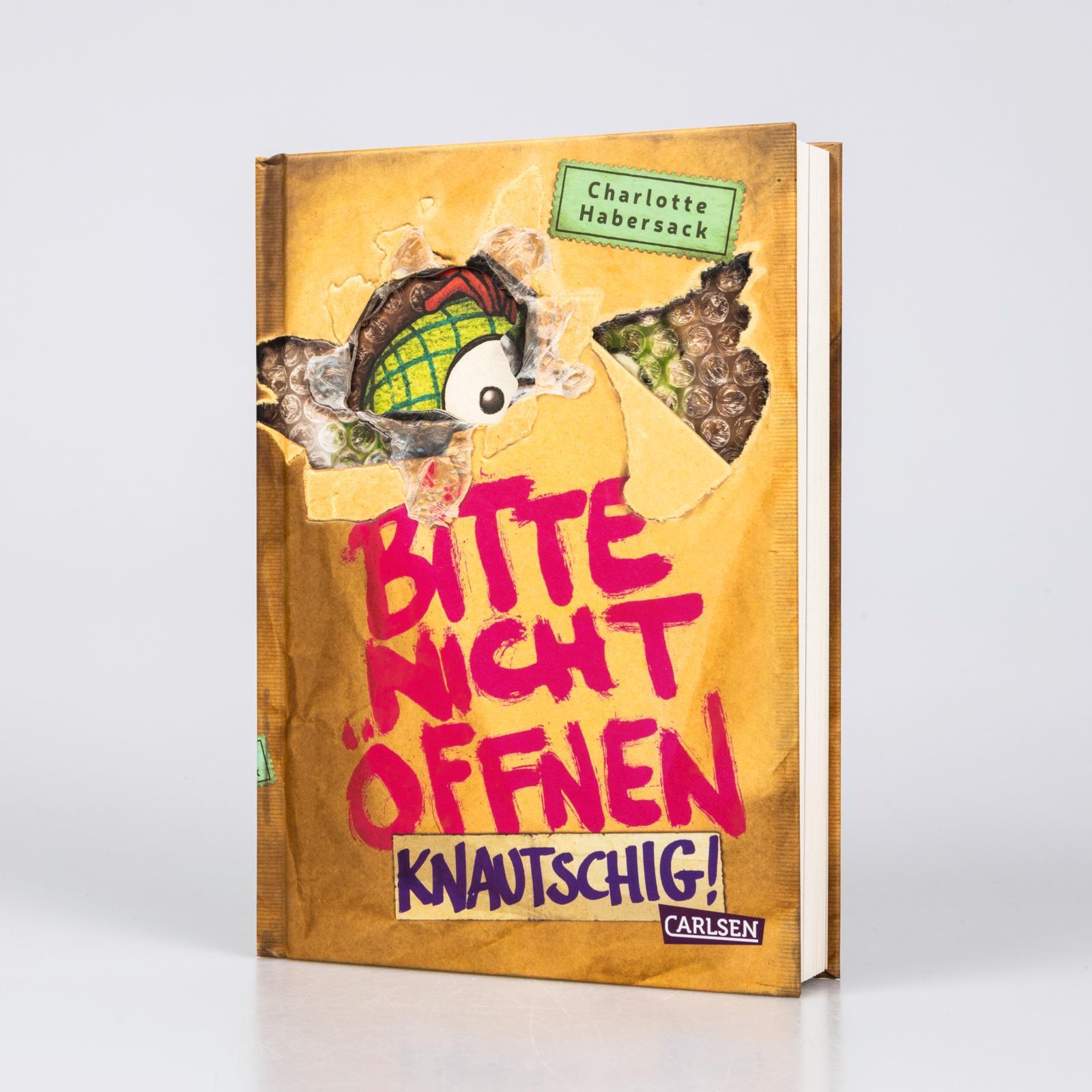 Beispielinhalt (Bild) Bitte nicht öffnen 9: Knautschig!