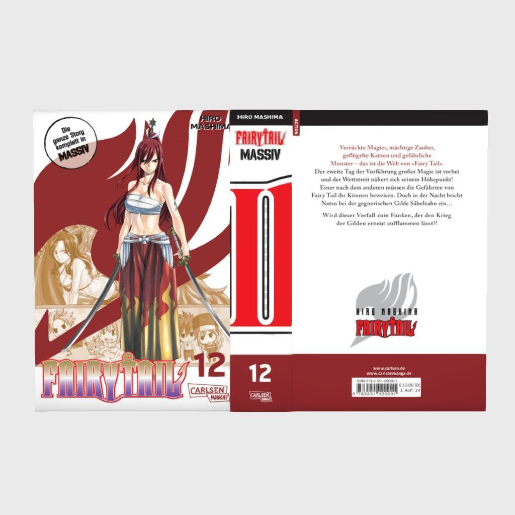 Beispielinhalt (Bild) Fairy Tail Massiv 12