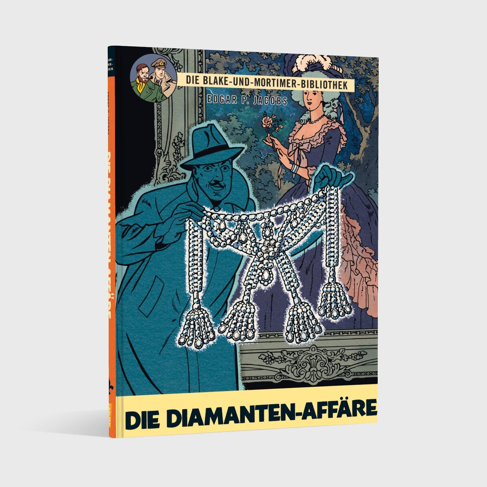 Beispielinhalt (Bild) Blake und Mortimer Bibliothek 7: Die Diamanten-Affäre