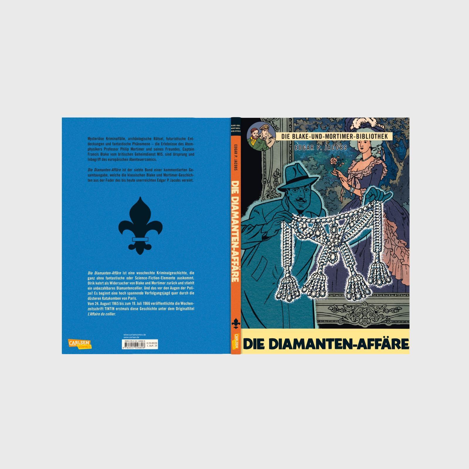 Beispielinhalt (Bild) Blake und Mortimer Bibliothek 7: Die Diamanten-Affäre