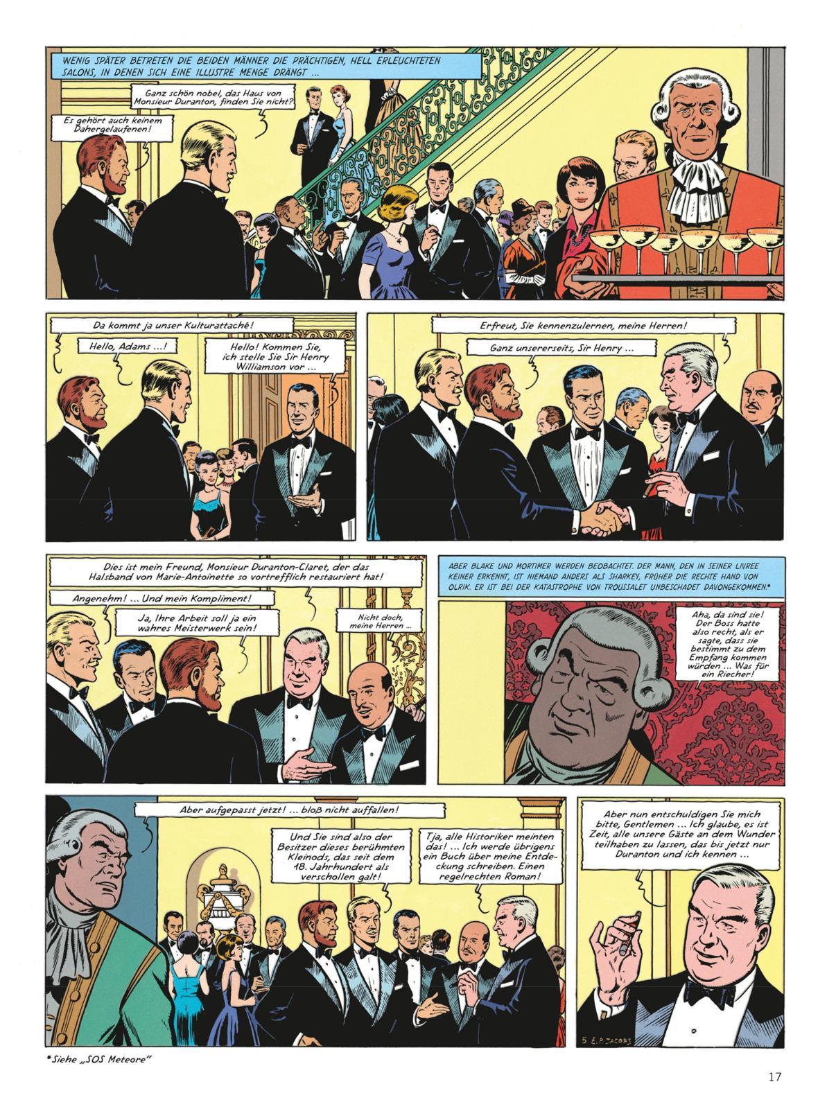 Beispielinhalt (Bild) Blake und Mortimer Bibliothek 7: Die Diamanten-Affäre