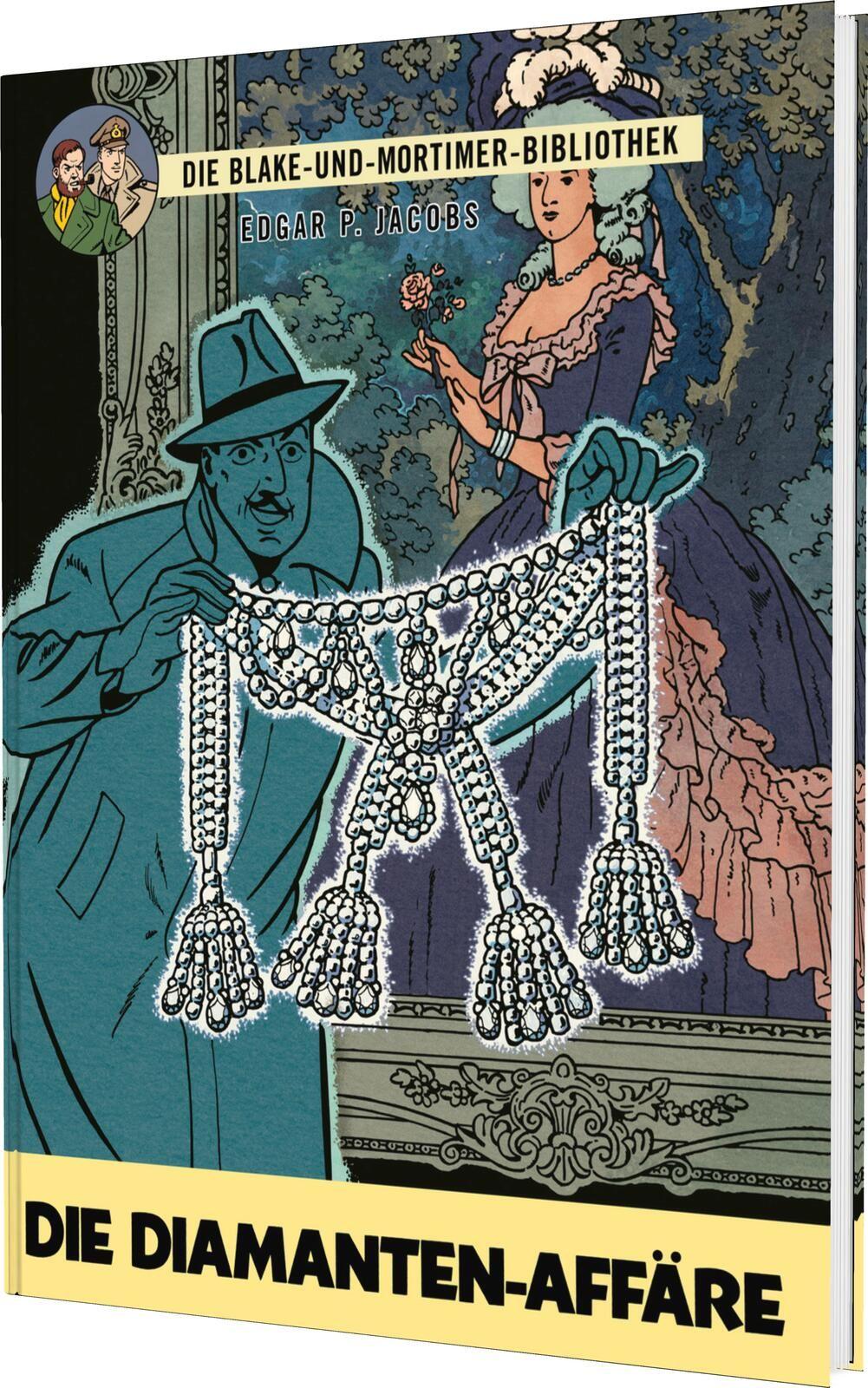 Vorderes Coverbild Blake und Mortimer Bibliothek 7: Die Diamanten-Affäre